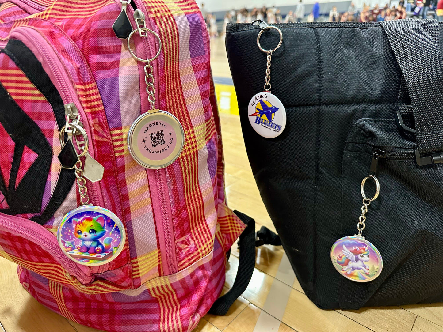 Round Custom Keychains